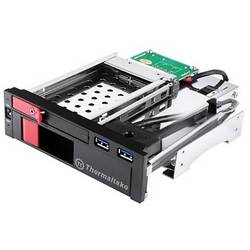Rack Thermaltake Max 5 Duo, Intern, 2.5'' si 3.5'', SATA - USB 3.0, Negru