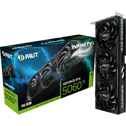 Placa video Palit GeForce RTX 5060 Ti INFINITY 3 OC 16GB GDDR7 128 Bit DLSS 4.0